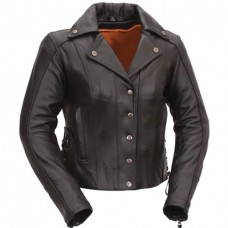 USA Biker Women Jacket