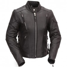 USA Biker Women Jacket